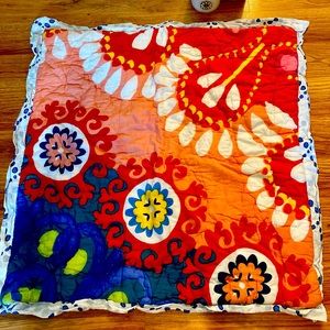 Anthropologie Quilted Pillow Sham